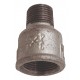 Reducing socket - F/M - Galvanized Cast Iron