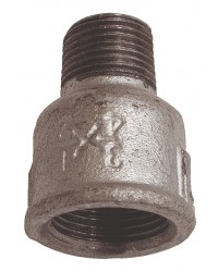 Reducing socket - F/M - Galvanized Cast Iron
