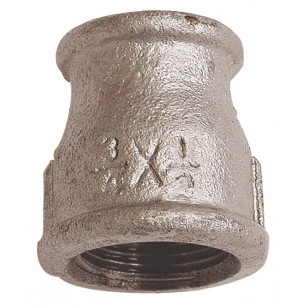 Reducing socket - F/F - Galvanized Cast Iron