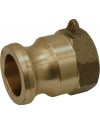 Adaptateur femelle - Type A - Laiton