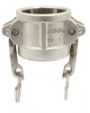 Coupleur bouchon - Type DC - Joints NBR - Inox 316
