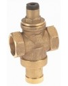 Pressure reducing valve - Brass hot forged piston type - Female / Female - Raw brass