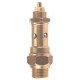 Cut out brass safety relief valve - CE - Metal valve