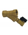 Brass strainer - "Y" type - Female / Female - With flush valve