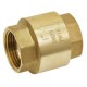 Brass multi positions check valve - Nylon lift type check valve + gasket NBR - ''Etoile series"